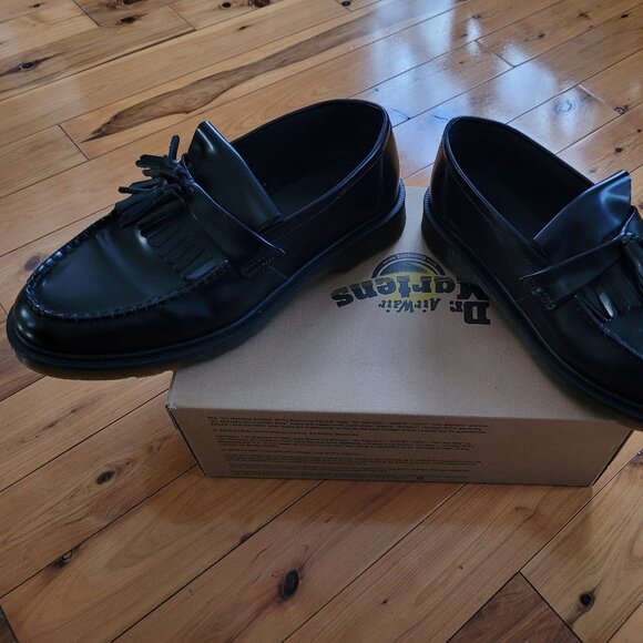 Doc Marten Adrian mens 11 black leather - Picture 4 of 11